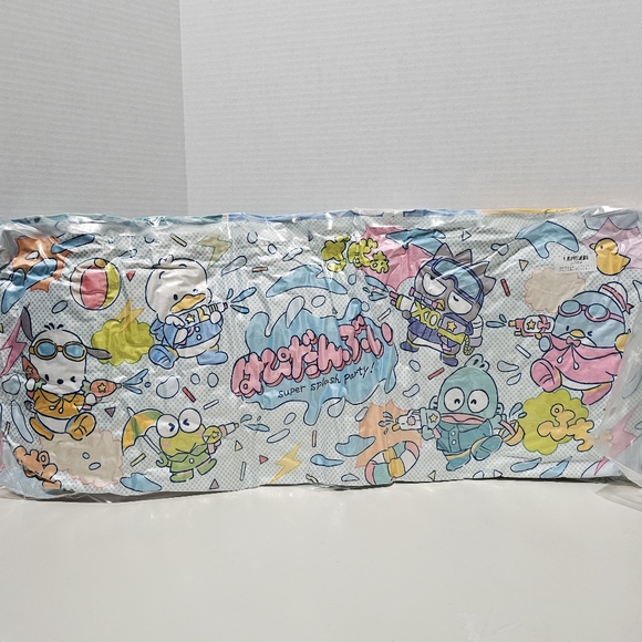 Sanrio Characters Hapidanbui Splash Party Long Cushion - Picture 2 of 7